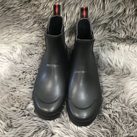 Tretorn | Women's Rubber Chelsea Boots | Lina | Black | Various Sizes - Picture 1 of 6